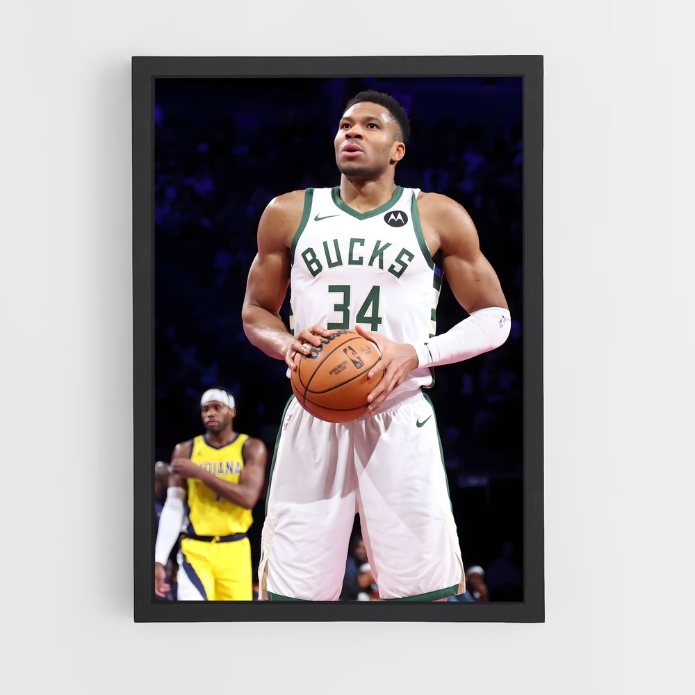 Poster Le Titan des Terres Nouvelles – affiche Basketball (vue 2)